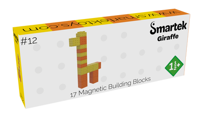 Magnetic Building Blocks Giraffe 17 pieces