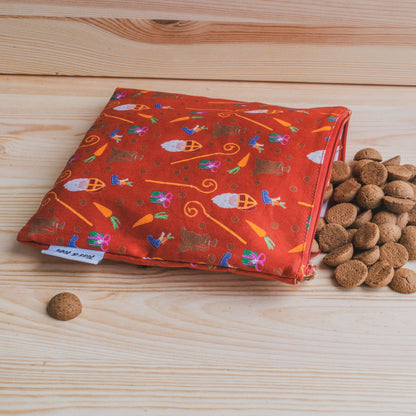 Washable sandwich bag 2.0 | Sinterklaas | 20x20cm