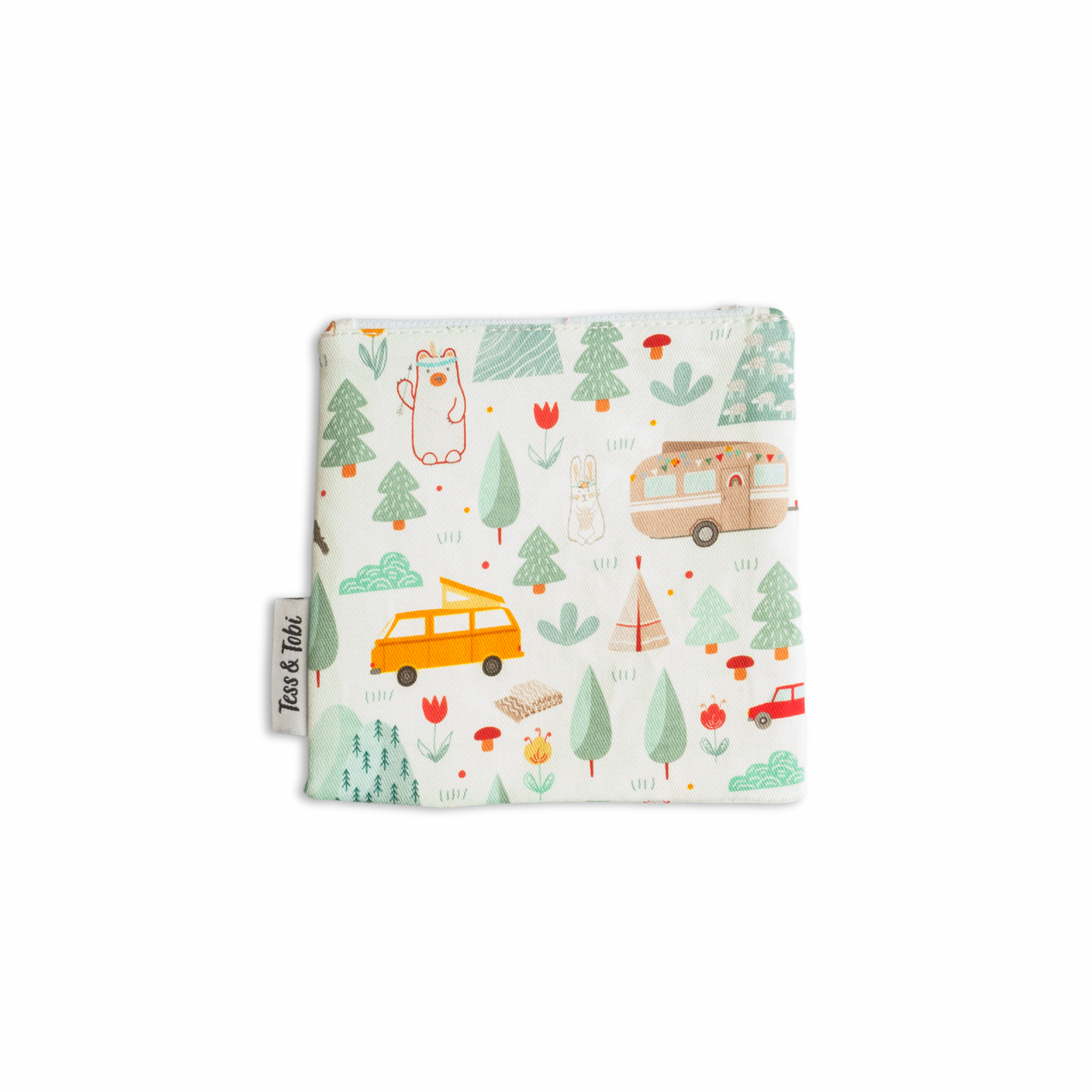 Washable snack bag | Camping | 14x14cm