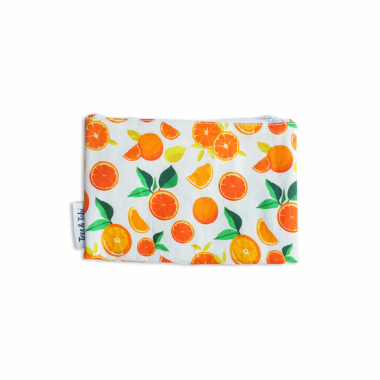 Washable snack bag | Orange | 12x18cm