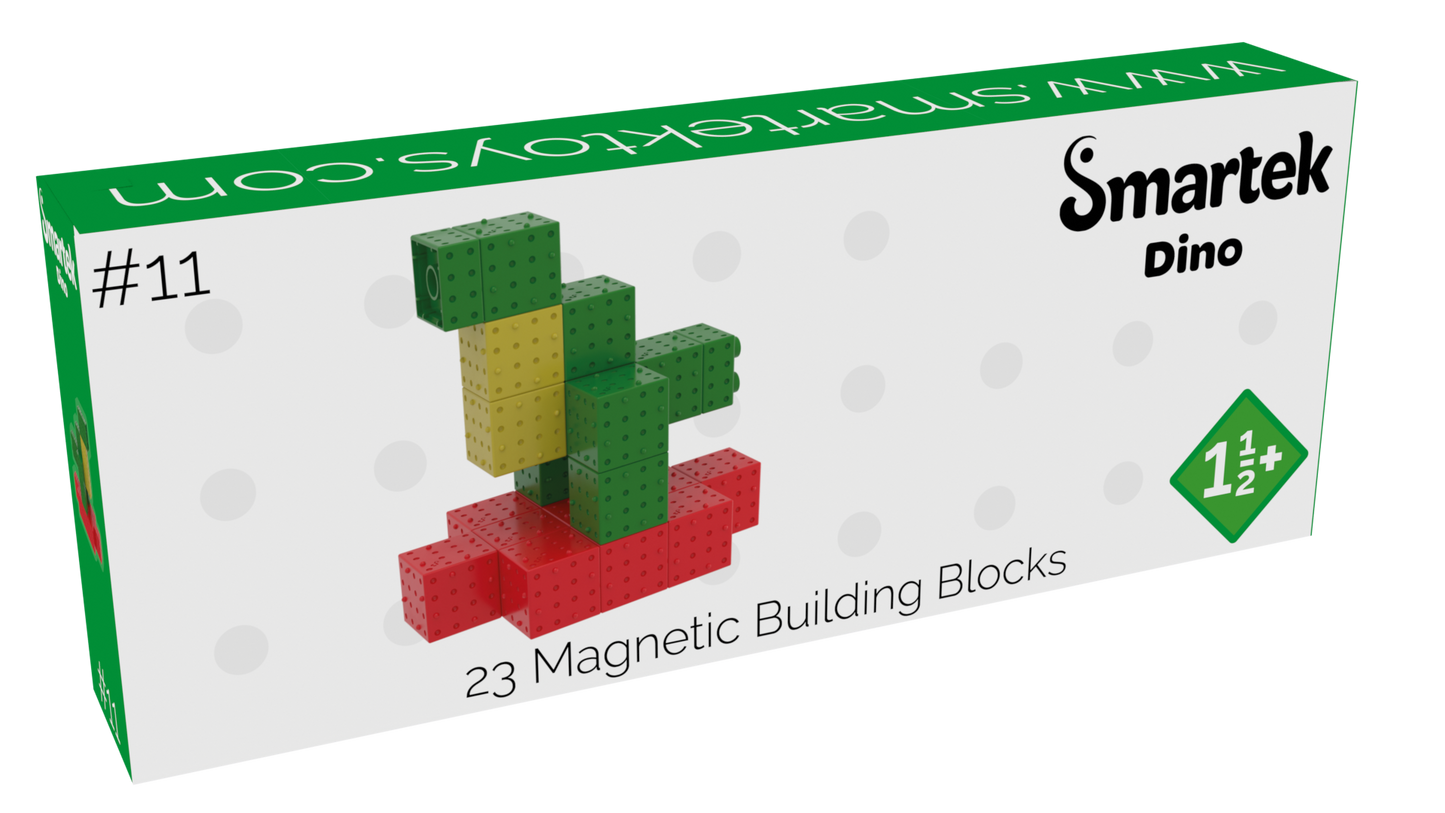 Magnetic Building Blocks Dino 23 pieces