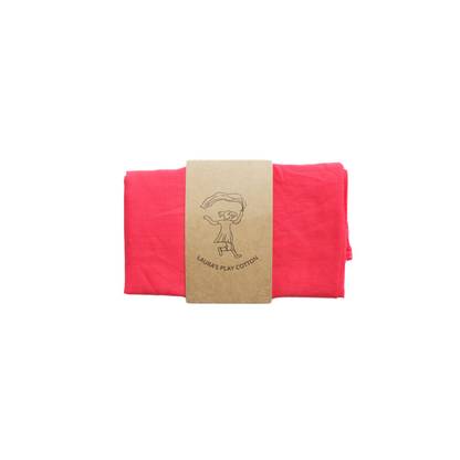 Play cloth - Red - 50 x 50 cm