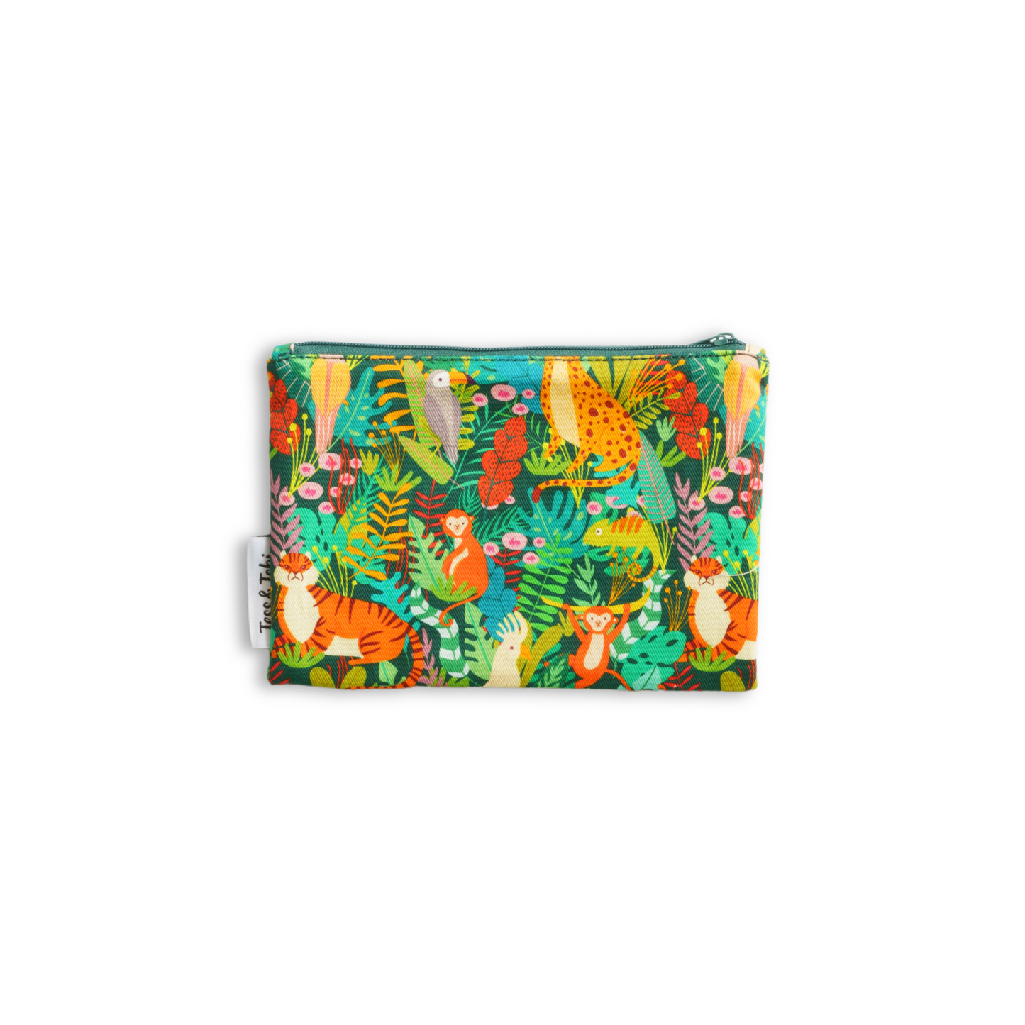 Washable snack bag | jungle | 12x18cm