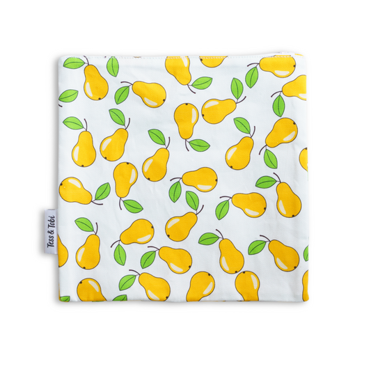 Washable sandwich bag 2.0 | pears | 22x22 cm