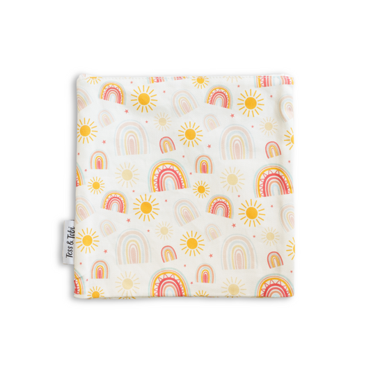 Washable sandwich bag 2.0 | rainbows | 20x20cm