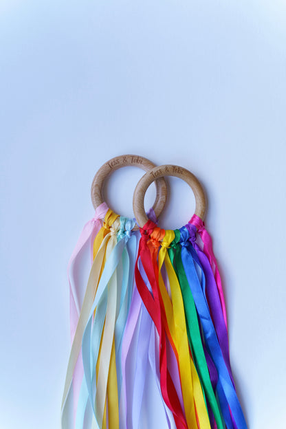 Hand Kite with Ribbons | Dance Ribbons | Rainbow